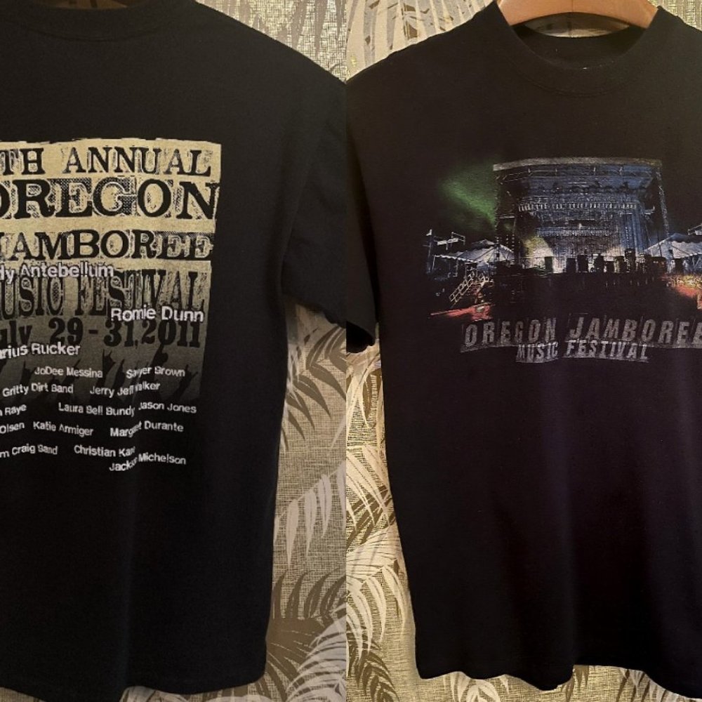 Oregon Jamboree - Ronnie Dunn Darius Rucker Tee T-Shirt